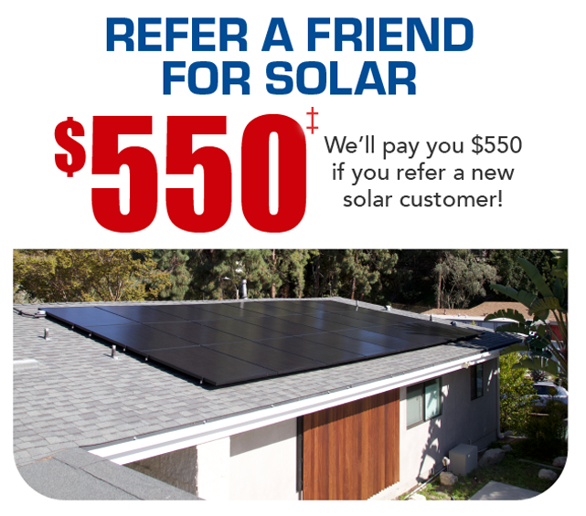 Refer a friend for solar panels