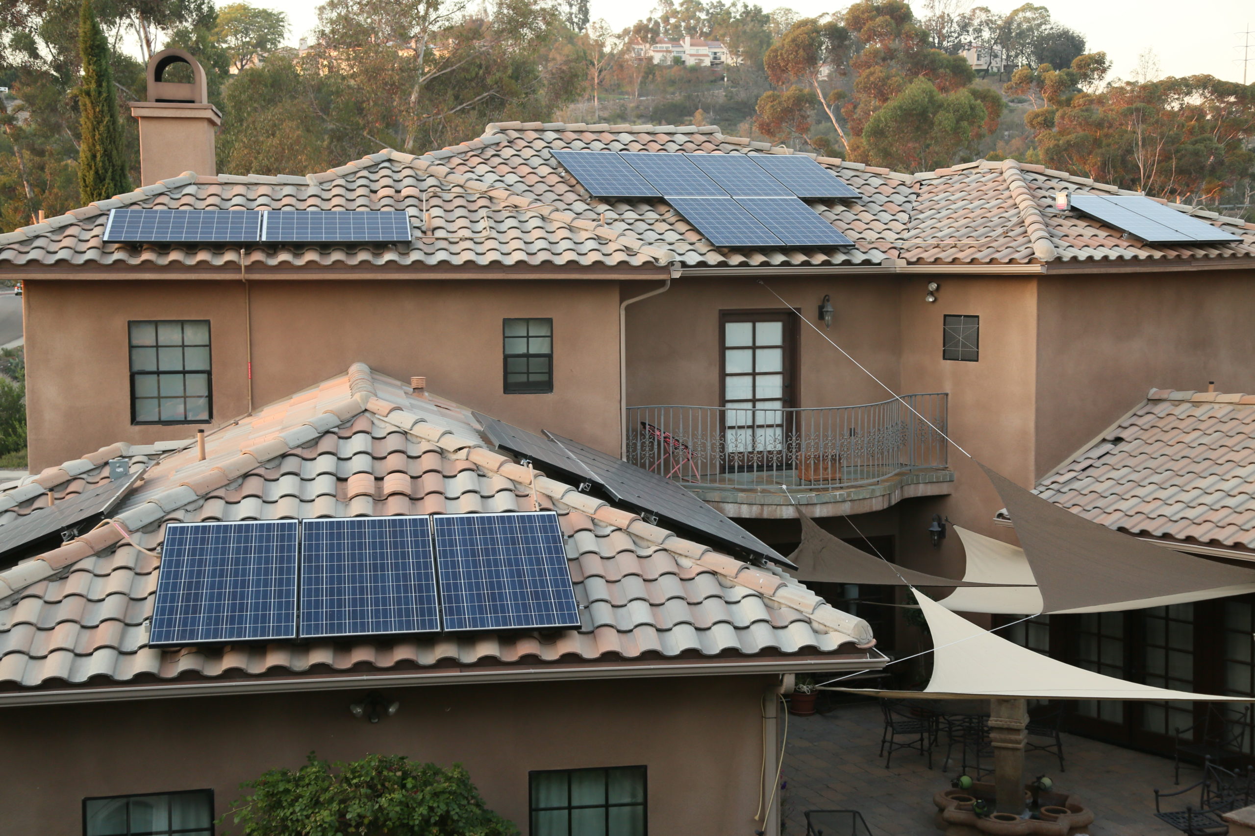 Solar Panels Installed onto a home.