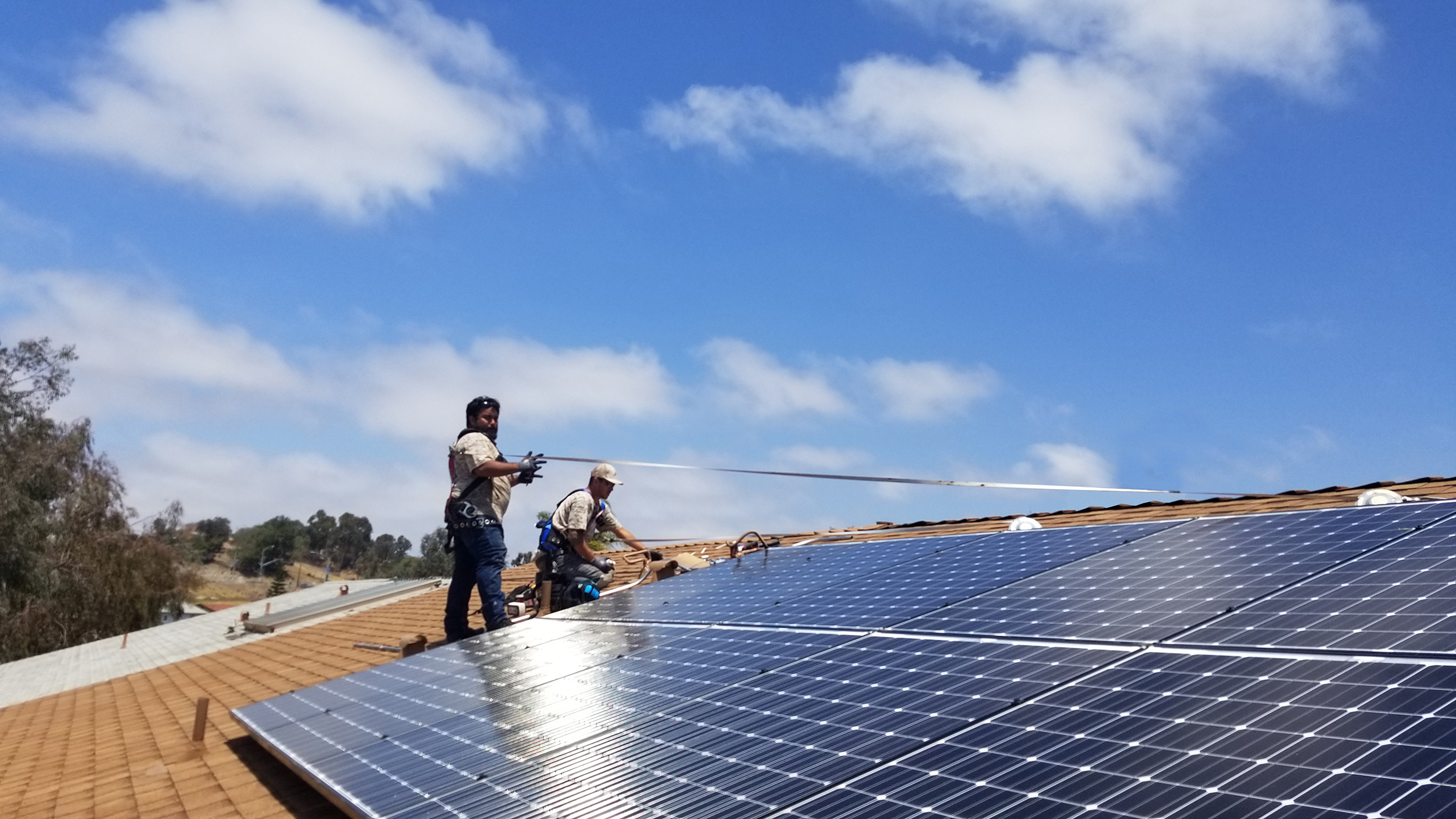 San Diego solar panel installation